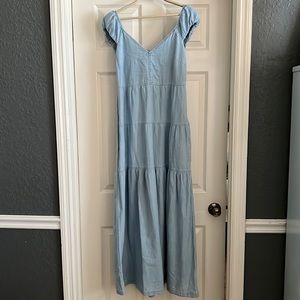 Jean dress. (SOLD)